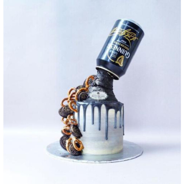 Darling Antigravity Guinness Cake